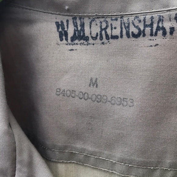 Like New Military Style Khaki Men's Short Sleeve Button Shirt, Sz M - Picture 4 of 4